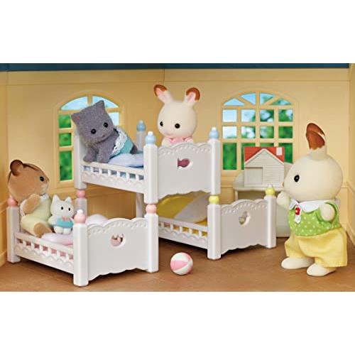 シルバニアファミリー お家 カーポートのある青い屋根のお家 デラックスセット 22-CL カーポートのある青い屋根のお家