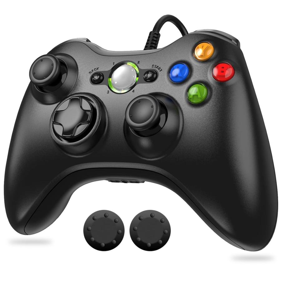xbox 360 コントローラー 2024新改良Diestord PC USB ゲーム
