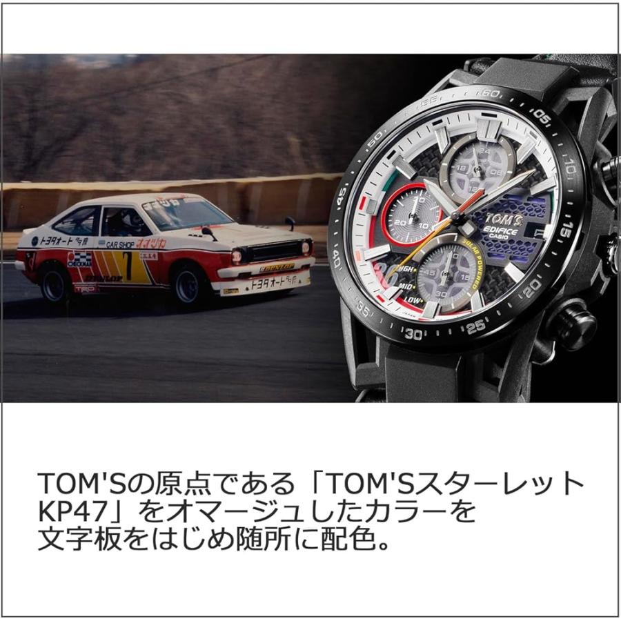 [カシオ] 腕時計 エディフィス 【国内正規品】 TOM S 50TH ANNIVERSARY EDITION SOSPENSIONE サファイアガラス EFS-S641TMS-1AJR メンズ ブラックの画像