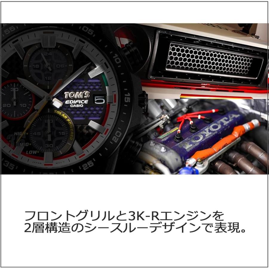 [カシオ] 腕時計 エディフィス 【国内正規品】 TOM S 50TH ANNIVERSARY EDITION SOSPENSIONE サファイアガラス EFS-S641TMS-1AJR メンズ ブラックの画像