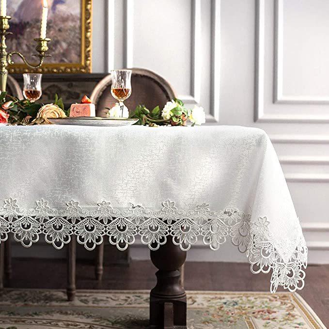 テーブルクロス レース 布 北欧 おしゃれ 長方形 洗える 高級感 140
