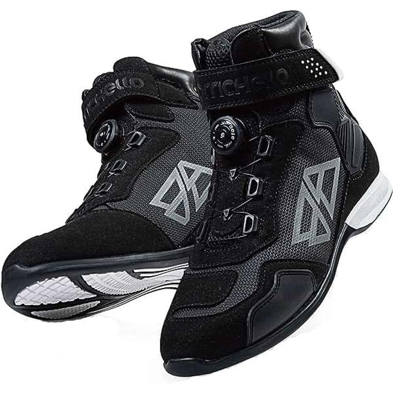 メンズ用オートバイ保護靴 Barrichello(バリチェロ) ライディングシューズ ブラック 26.5cm｜dailyfactory｜04
