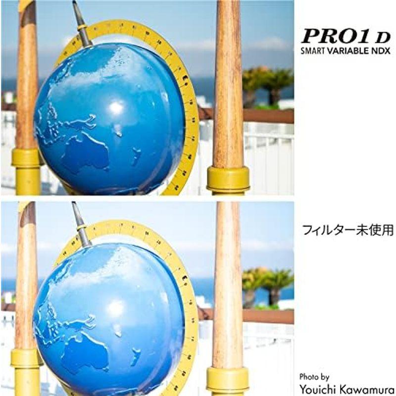 Kenko 可変NDフィルター PRO1D smart バリアブル NDX 62mm ND3~32 X状ムラなし ND3~450無段階調整｜dailyfactory｜04