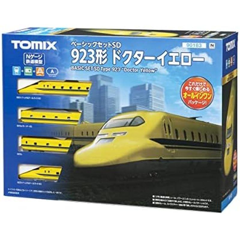 トミーテック(TOMYTEC) TOMIX Nゲージ ベーシックセット SD 923形 ドクターイエロー 90183 鉄道模型 入門セット｜dailyfactory｜02