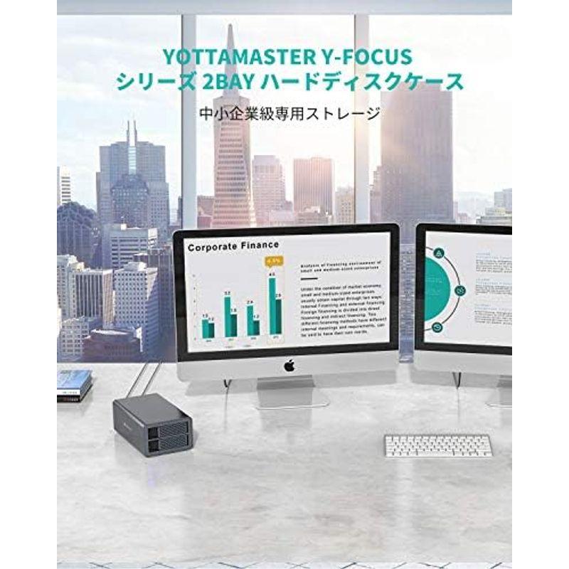 Yottamaster HDDケース 3.5インチ USB3.0接続 5Bay ハードディスクケース SATA3.0対応 18TB×5台搭載｜dailyfactory｜06
