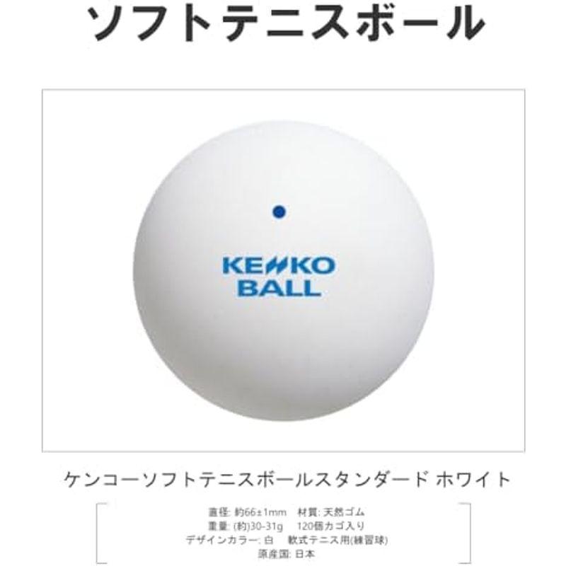 ナガセケンコー(KENKO) ソフトテニスボール かご入りセット 練習球10ダース(120個) TSSWK-V｜dailyfactory｜03