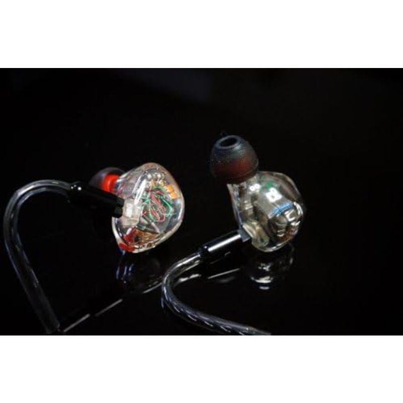 アウトレット公式店 国内正規品 HEIR AUDIO IEM 8AI CLEAR 8xバランスドアーマチュア イヤホン(ケーブル脱着式)