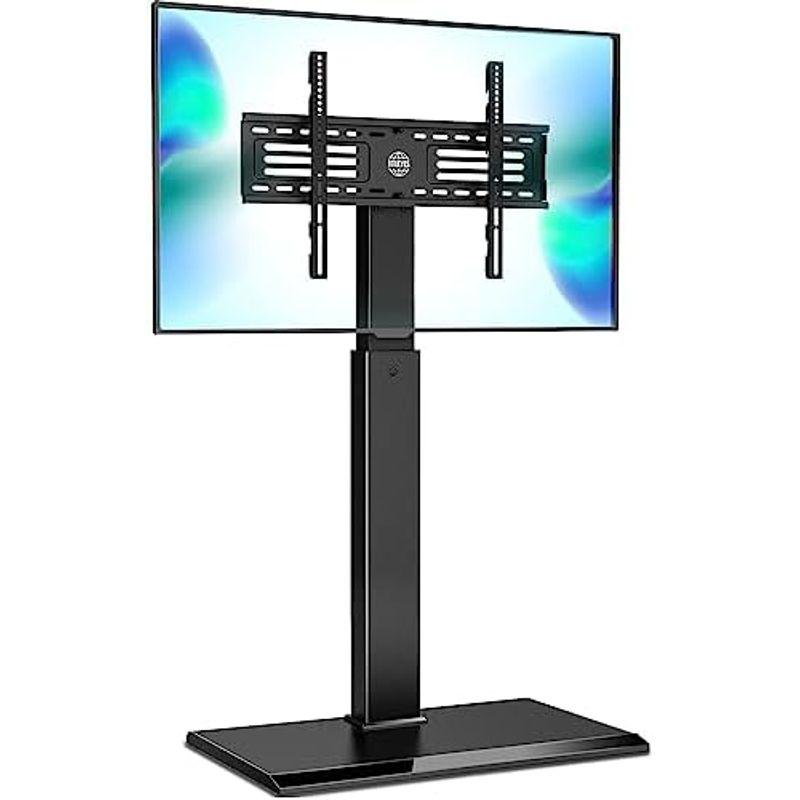 Pixel FITUEYES テレビ台 壁寄せテレビスタンド 27-60インチテレビに対応 高さ調節可能 角度調整可能 耐荷重40kg 鉄製 白 F02