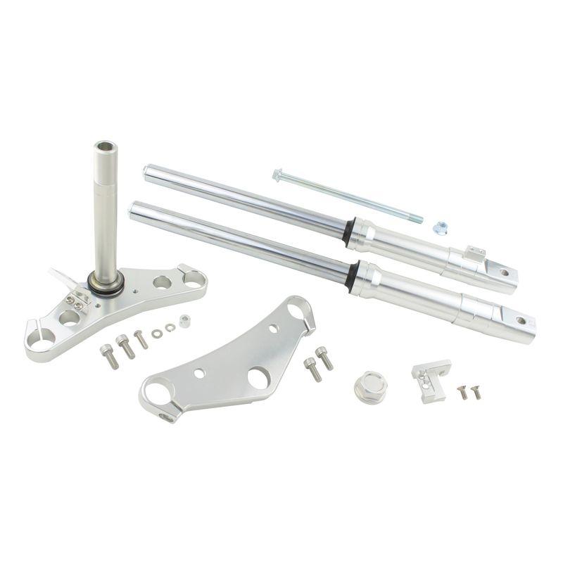 SHIFT UP (シフトアップ) フロント フォークKIT ナロー186mm/ステムφ27mm ノーマル折りたたみハンドルブラケット対応