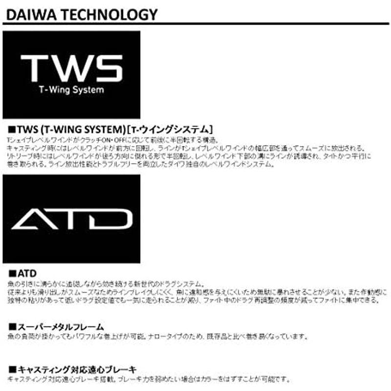 ダイワ(DAIWA) 両軸リール 18 スパルタン TW 100HL(2018モデル)｜dailyfactory｜06