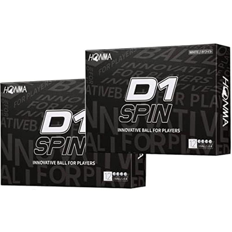 ２ダース 本間ゴルフ HONMA ゴルフ ボール D1 SPIN スピン おまけ付き (２ダース_オレンジ)｜dailyfactory｜08