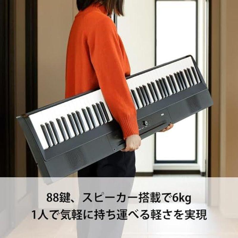 お見舞い KORG コルグ 電子ピアノ 88鍵盤 Liano L1SP 薄さ7ｃｍ 6kgの軽量ボディ 弾きやすいライトタッチ鍵盤 スタンドとペダルが
