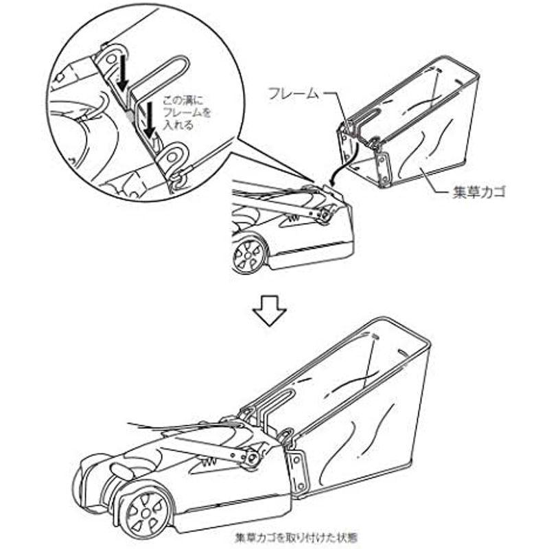 マキタ 電動芝刈機 ロータリー刃・電源コード式 刈込幅230mm/高さ10-55mm MLM2301｜dailyfactory｜03