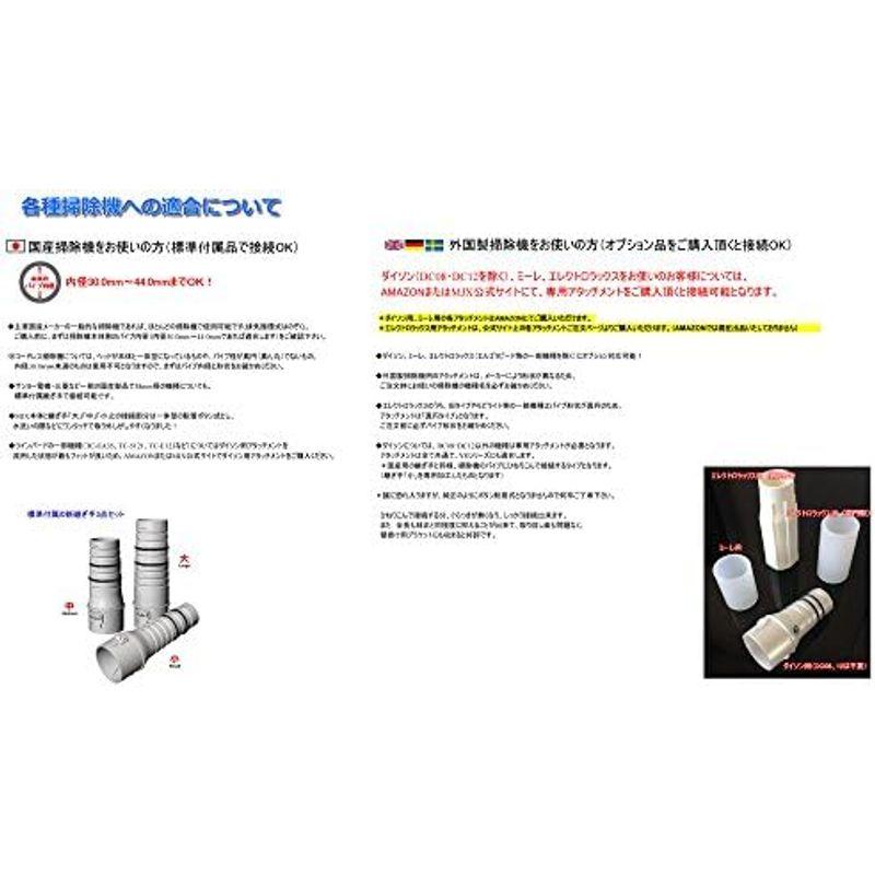 掃除機 ヘッド MJX（ミラクルジェット?後継機） ピアノホワイト (＊ロゴ・塗装なし） 床用 ふとん用 吸引力アップ 交換｜dailyfactory｜07