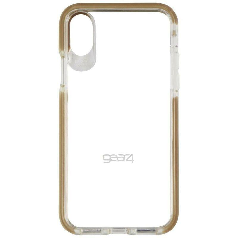GEAR4 iPhone X/Xs Piccadilly Trusted Protection D3O Clear Gold スマホ ケース 2024020602240000287