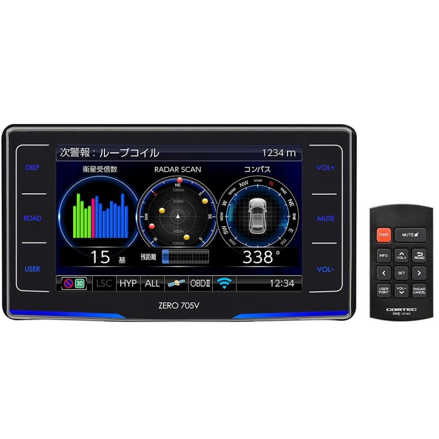 レーダー探知機 COMTEC ZERO 500M + OBDⅡ
