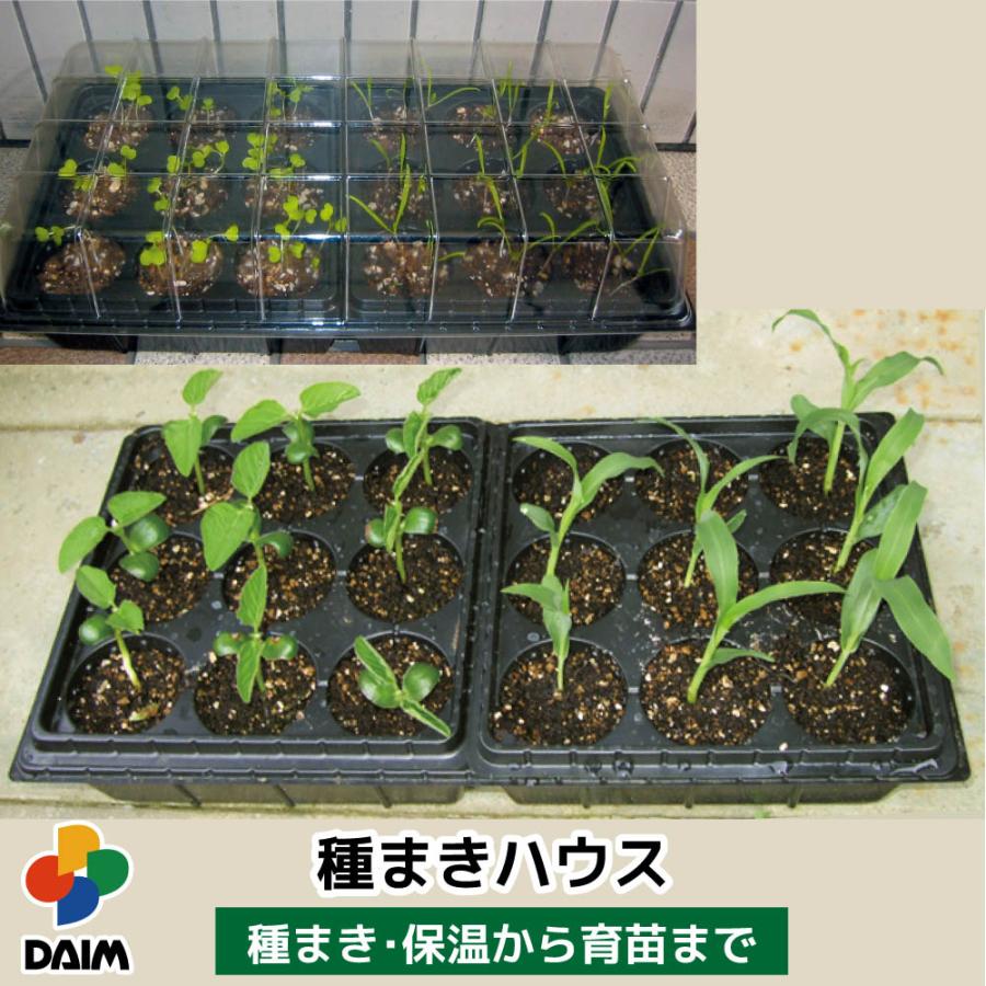 Daim 育苗ポット 種まきハウス 家庭菜園 園芸 用品 育苗 トレイ 保温 苗づくり メーカー直販 Daim Yahoo 店 通販 Yahoo ショッピング