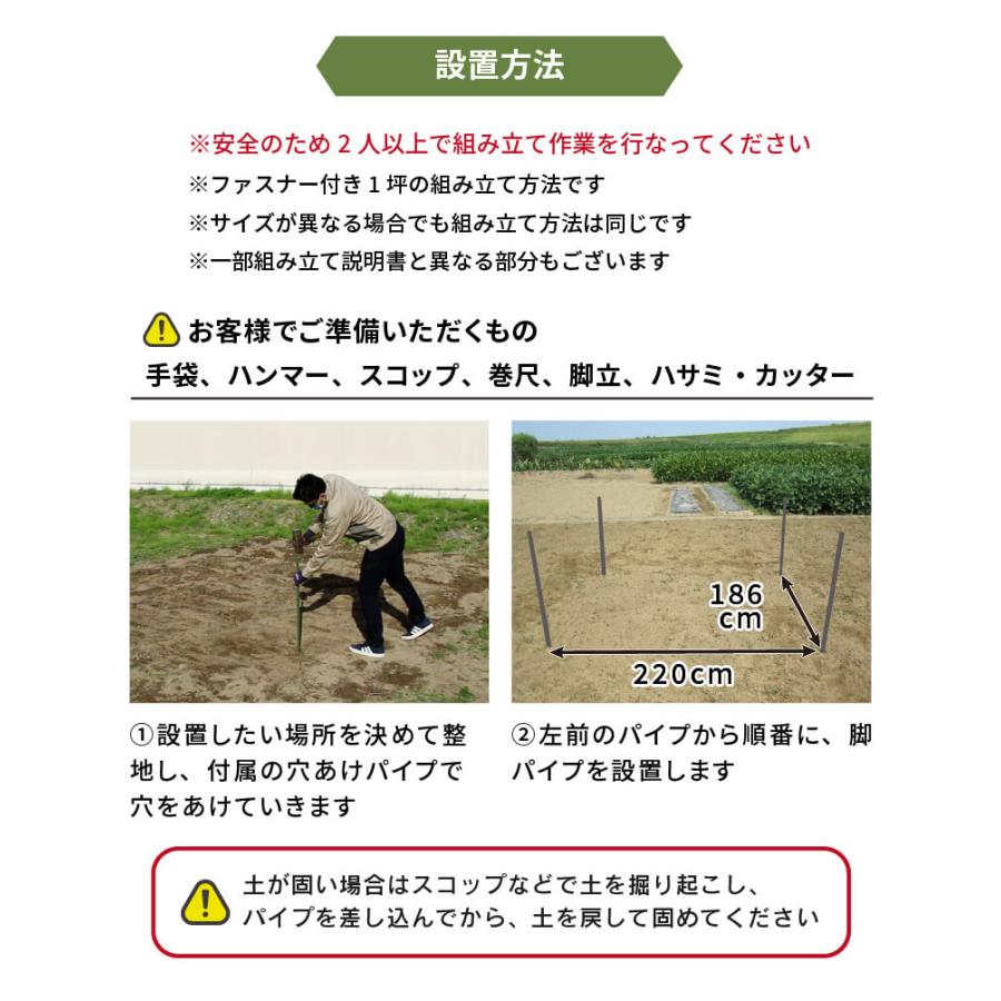 daim ダイムハウス ファスナータイプ 1坪用 (間口2.2m 奥行き1.86m 高さ2.1m) ビニールハウス 小型 家庭用 温室 保温 ミニハウス 菜園ハウス ハウスビニール diy 楽天市場】daim ダイムハウス ファスナータイプ 1坪用 (間口2.2m×長さ