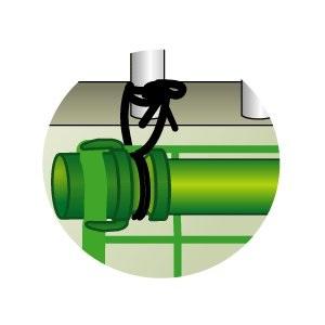 DAIM 緑のカーテン 5m 吊下げタイプ ワイド800 80cm幅 グリーン