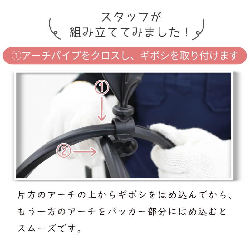 DAIM スモールオベリスク 直径21cm 高さ120cm オベリスク バラ つる