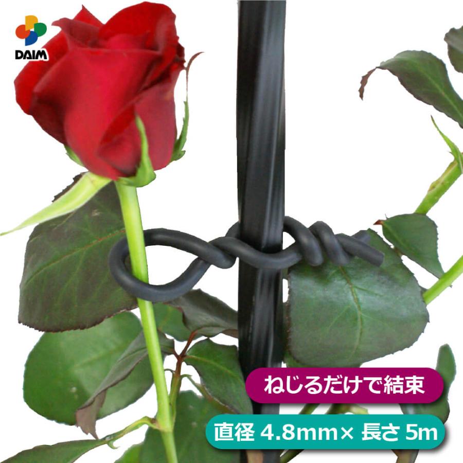 DAIM daim ローズスタイル バラ用やわらかバンド 直径4.8mm 5m 薔薇