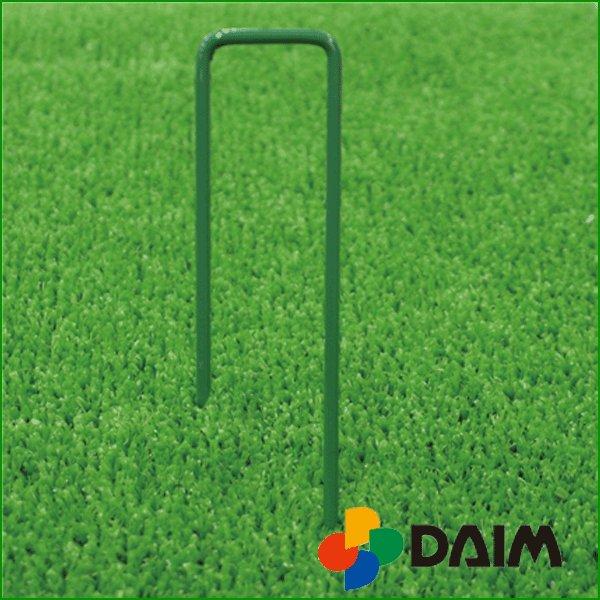 DAIM 人工芝 固定 ピン 10本 長さ12cm 特殊加工 折れにくい 差し込み