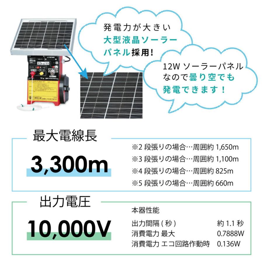 daim 末松電子製作所 ゲッターエース3ソーラー ゲッター 本器 防獣