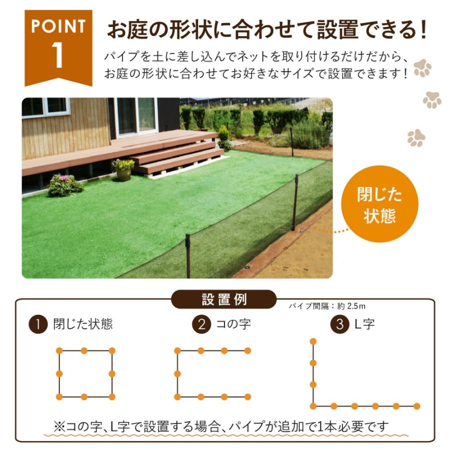 Daimドッグランセット 高さ90cm 長さm ドッグラン 柵 ペットサークル ドッグサークル 庭 犬 フェンス ネット サークル Diy 送料無料 メーカー直販 Daim Yahoo 店 通販 Yahoo ショッピング