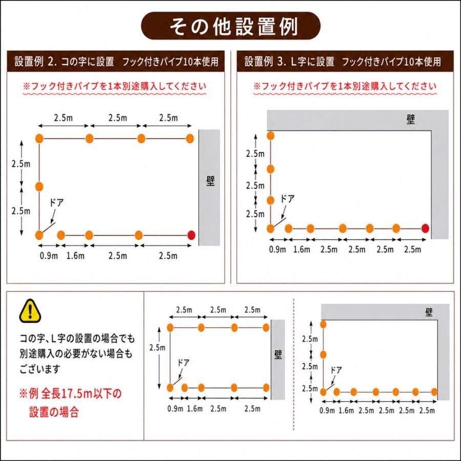 DAIM ドッグラン フェンス 屋外 高さ90cm 全長20m ドア付き サークル
