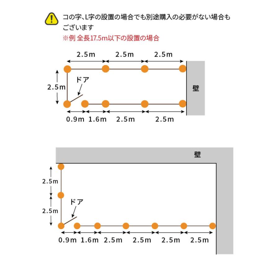 DAIM ドア付 ドッグランセット 高さ90cm 長さ20m ドッグラン DAIM daim ドア付ドッグランセット 高さ90cm 全長20m ドッグラン