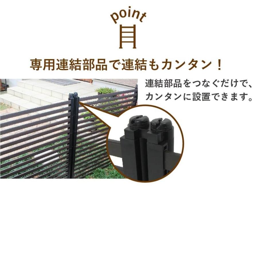 送料無料 Daim ダイム目隠しフェンス幅90cm 高さ180cm1セット入 色 ブラウン フェンス ルーバー メーカー直販 Daim Yahoo 店 通販 Yahoo ショッピング