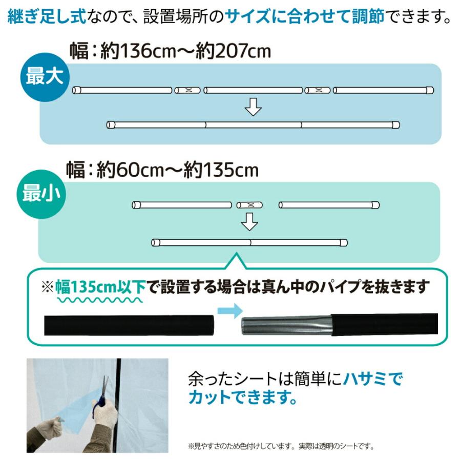 ★飛沫感染防止ガード★ DAIM 飛沫ガードセット 飛沫防止 対策 スタンド 飛散防止 感染対策