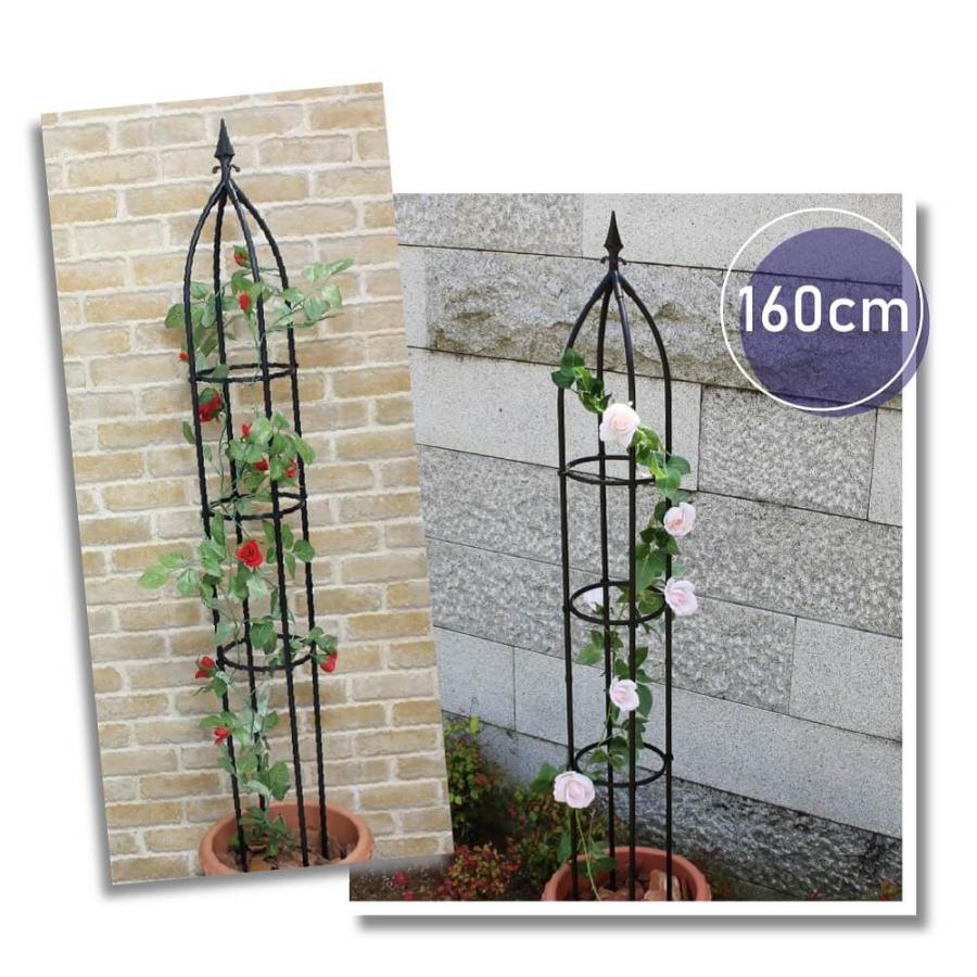 リッチェル バラ鉢35個•DAIMスマートオベリスク 120cm/2個 植木鉢用 DAIM 組み立てかんたんスマートオベリスク 直径20cm 高さ120cm diy
