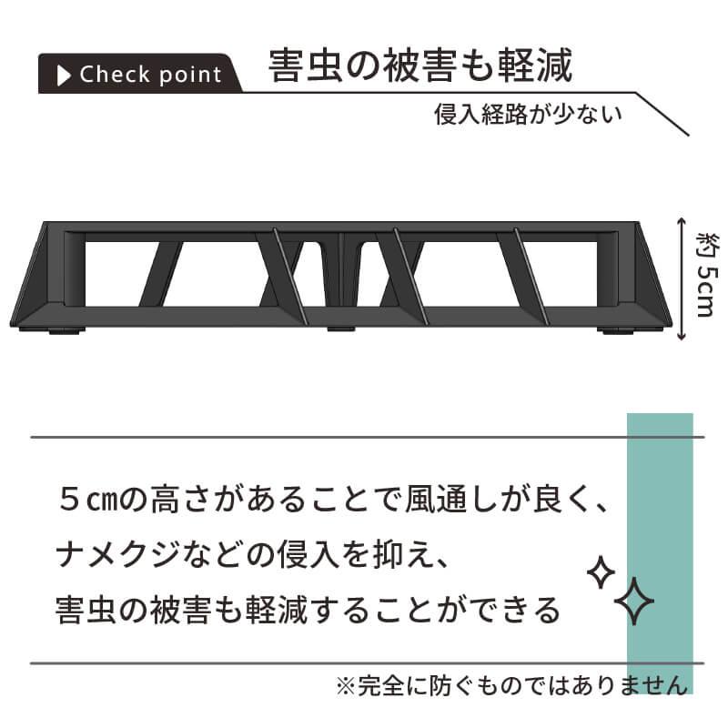 daim ブラックベース 28cm  10個フラワースタンド 鉢スタンド 鉢置き台 カーメン君 プランター 台 スタンド 根腐れ防止 通気 排水 第一ビニール | DAIM | 03