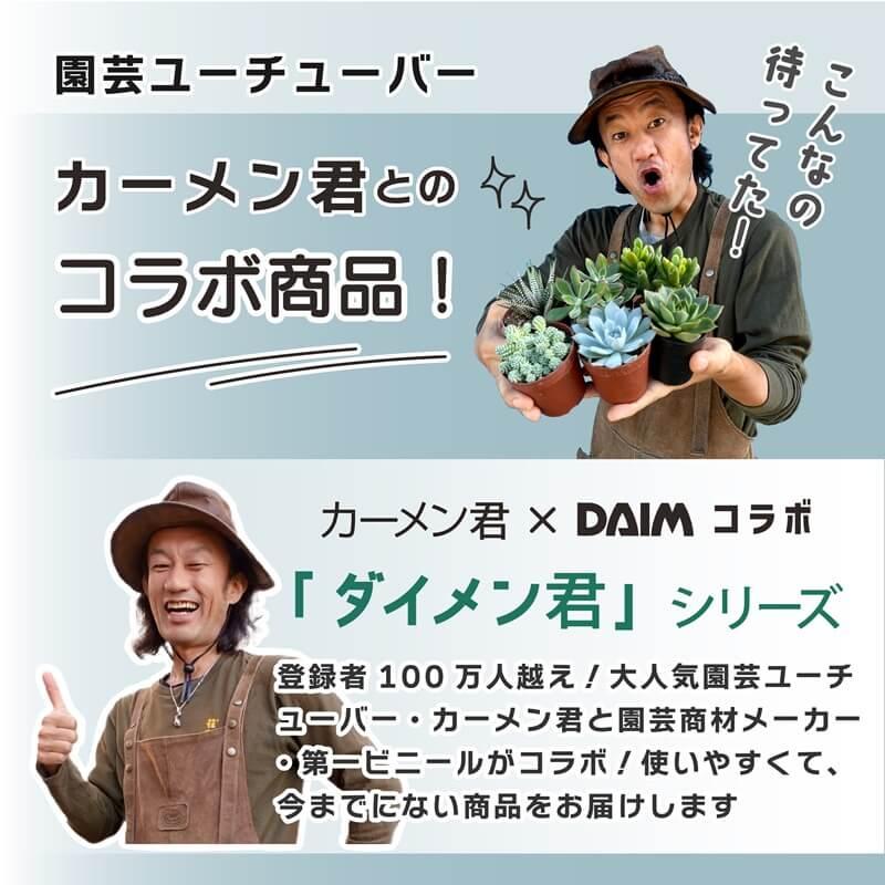 daim 多肉マンション 幅35cm×奥行き27cm×高さ28cm 全3色 オフホワイト アイスグレー ブラック 多肉植物 寄せ植え 棚 苗  簡易 温室 第一ビニール | DAIM | 06