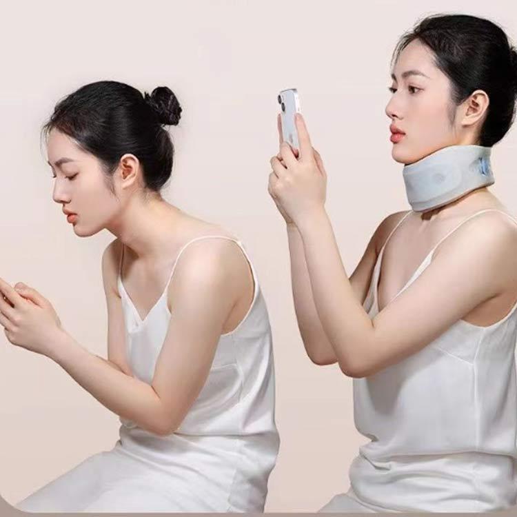 頸椎 スマホ ストレートネック サポーター カラー 通気 頸椎 ネックサポーター コルセット ストレートネック コルセット 薄型 メッシュ生地 固定 |  | 02
