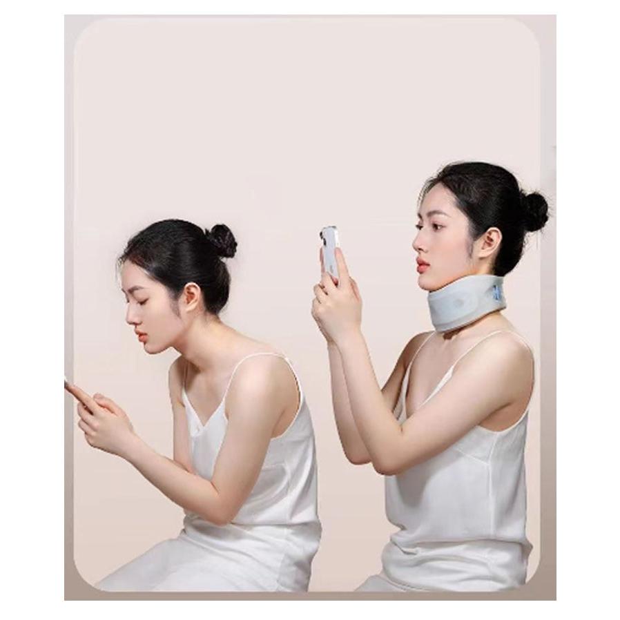 頸椎 スマホ ストレートネック サポーター カラー 通気 頸椎 ネックサポーター コルセット ストレートネック コルセット 薄型 メッシュ生地 固定 |  | 08