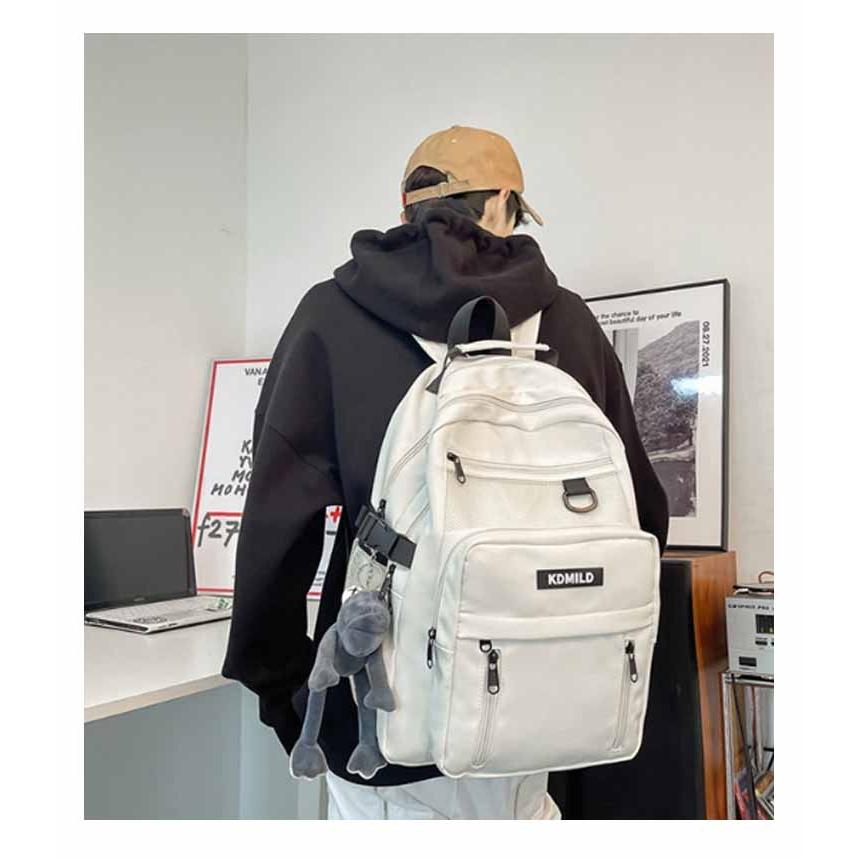 バッグ 韓国 キーホルダー付きリュック メンズ リュック 男女兼用 A4 リュックサック 高校生 バックパック 通学 多収納 大容量 中学生 女子 可 |  | 10