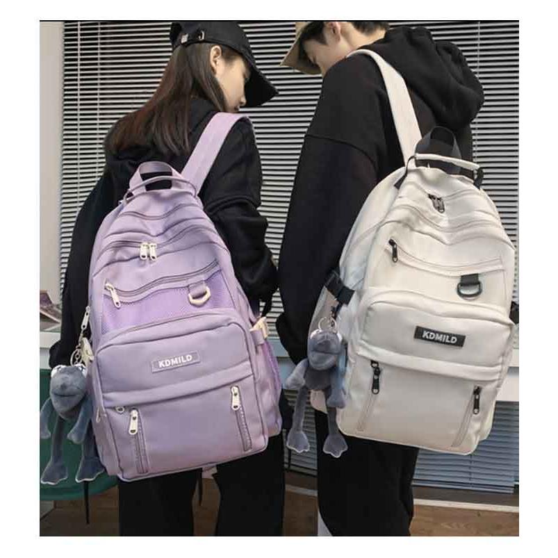 バッグ 韓国 キーホルダー付きリュック メンズ リュック 男女兼用 A4 リュックサック 高校生 バックパック 通学 多収納 大容量 中学生 女子 可 |  | 13