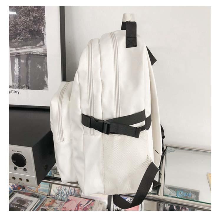 バッグ 韓国 キーホルダー付きリュック メンズ リュック 男女兼用 A4 リュックサック 高校生 バックパック 通学 多収納 大容量 中学生 女子 可 |  | 18