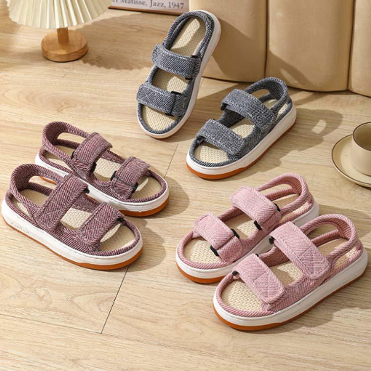 軽量 介護靴 レディース ダブルマジックテープ 母 スリッパ 麻 介護シューズ 介護スリッパ メンズ 春夏用 室内 室外 あゆみ 夏 ルームシューズ |  | 03