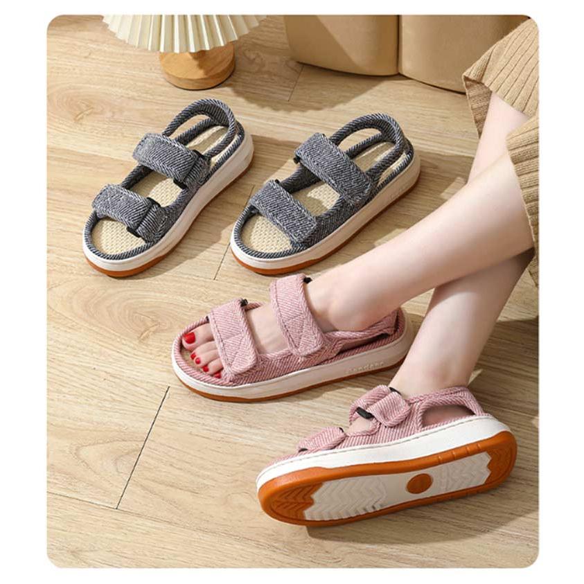 軽量 介護靴 レディース ダブルマジックテープ 母 スリッパ 麻 介護シューズ 介護スリッパ メンズ 春夏用 室内 室外 あゆみ 夏 ルームシューズ |  | 08