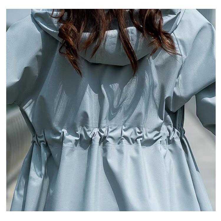 レインポンチョ フードつき 通勤 レインポンチョ 晴れ雨兼用 ロング丈 蒸れない かっぱ レディース トレンチコート風 通勤 オシャレ 自転車 雨具 |  | 14