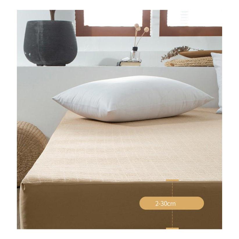 キルティング コットン キング ベッドカバー 防水 パイル生地 厚手 ボックスシーツ 綿 ファミリーサイズ タオル地 ボックスシーツ 防水ベッドシーツ |  | 08