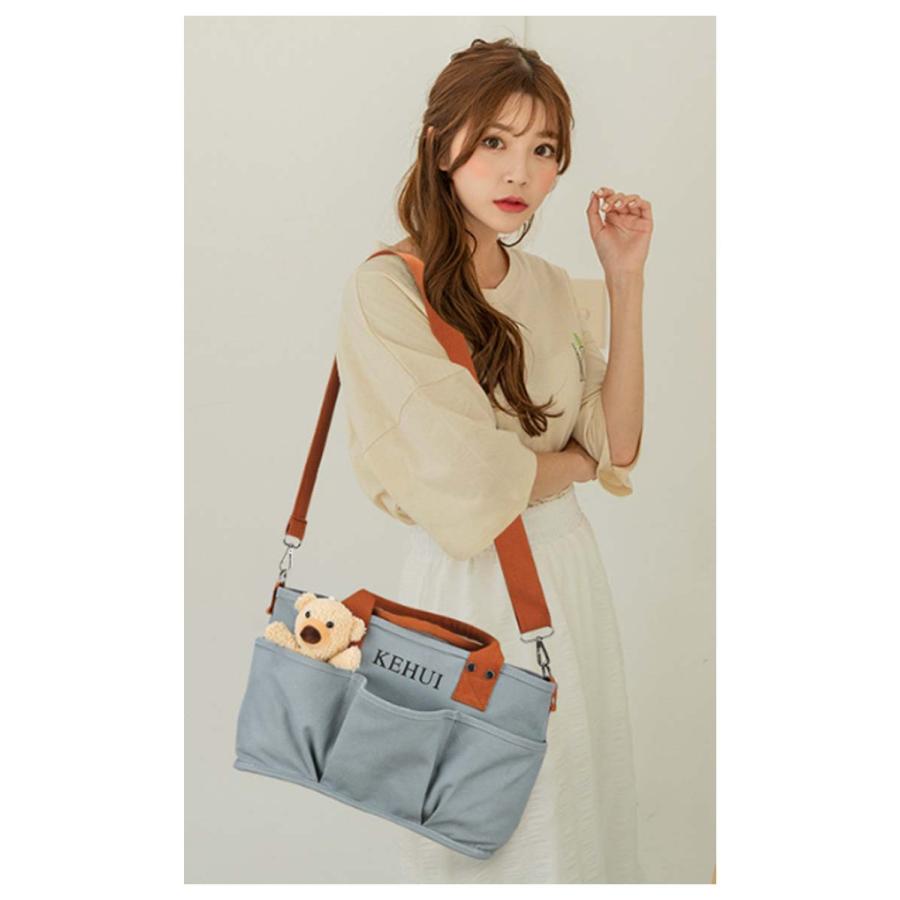 トートバッグ ベビーカーバッグ ママバッグ マザーズバッグ おしゃれ ショルダーバック ハンドバッグ マザーズバッグ ミルク 保温ポケット付き マザー |  | 10