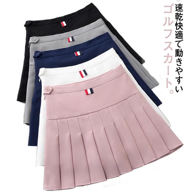 プリーツスカート インナーパンツ付き ゴルフスカート ミニスカート レディース ショート丈 ゴルフ テニス ミニ ゴルフウエア 春秋 夏 サマーウエア | 