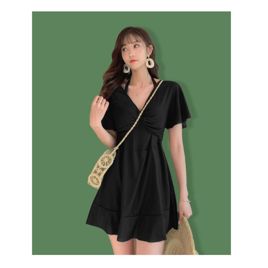 送料無料 レディース 水着 ワンピース 体型カバー ぽっちゃり タンキニ ビキニ ワンピースレディース カバーアップ ママ水着 オトナ女子 30代 4 |  | 13