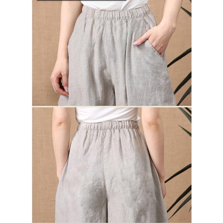 送料無料 リネンパンツ コットンリネン パンツ レディース サルエルパンツ リラックスパンツ イージーパンツ ゆるパン ロングパンツ ストレートパンツ |  | 12