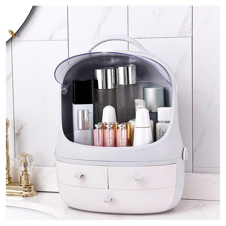 化粧箱 メイクボックス コスメボックス メイクケース 蓋付き 大容量 ジュエス 引き出し付き メイク収納 化粧品 美容 持ち運び 小物入れ |  | 13