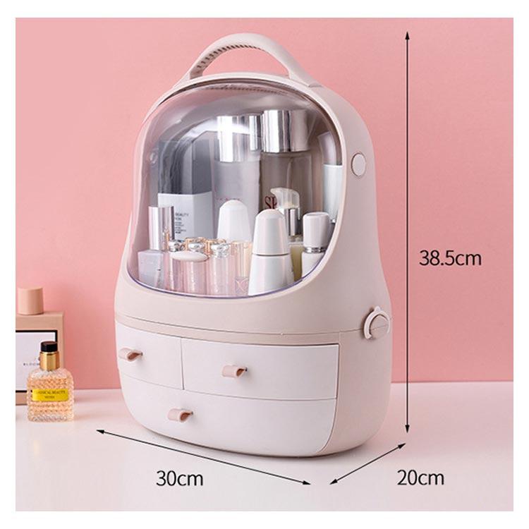 化粧箱 メイクボックス コスメボックス メイクケース 蓋付き 大容量 ジュエス 引き出し付き メイク収納 化粧品 美容 持ち運び 小物入れ |  | 08